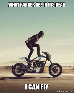 Keanu Reeves Stunt Bike