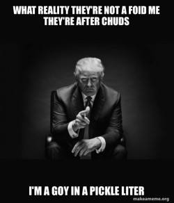 Trump Sitting In Chair - I Am In Their Way