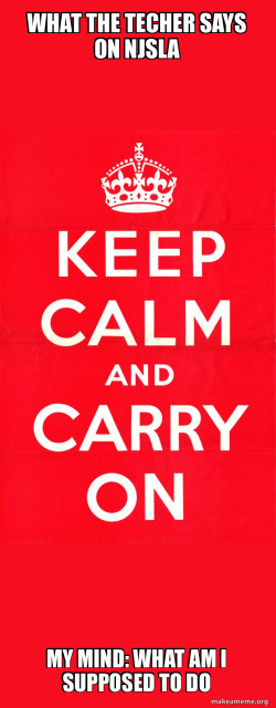 Keep Calm and Carry On