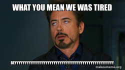 Tony Stark Eye Roll