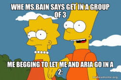 Bart and Lisa Chat