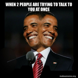 Two Faced Obama