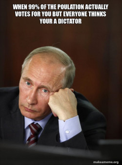 Contemplative Putin