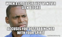 Confused Black Man