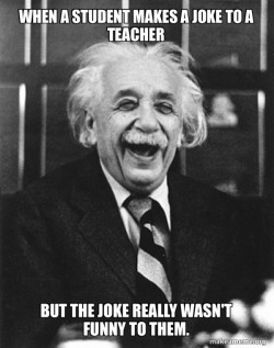 Laughing Albert Einstein