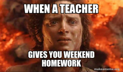 Frodo it's over it's done