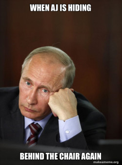 Contemplative Putin
