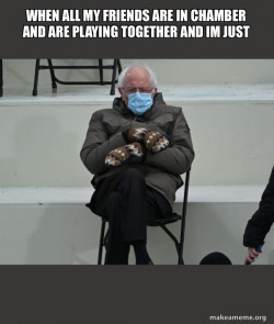Bernie Sanders at the Inauguration