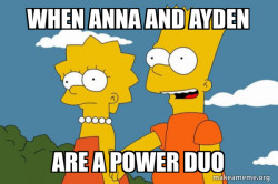 Bart and Lisa Chat