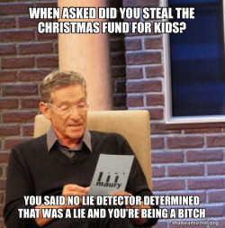 Maury Povich Lie Detector Test
