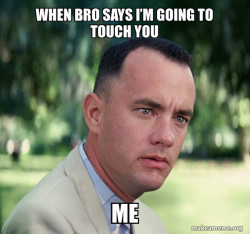 Forrest Gump just like that