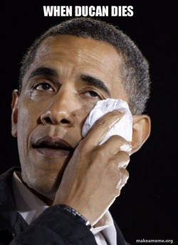 Crying Obama