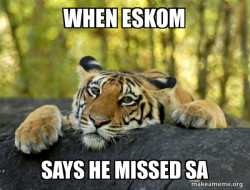 Back to loadshedding 