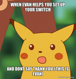 Surprised Pikachu
