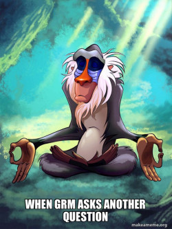 Rafiki Meditating - Lion King