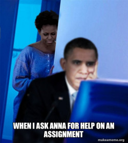 Redditor Obama's Wife
