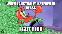 Mr Krabs Money