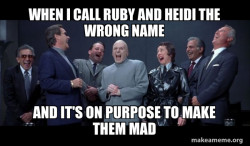 Dr Evil and Henchmen laughing - and then they said