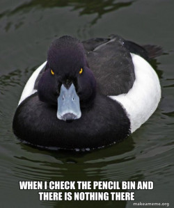 Revenge Duck ( Angry Advice Duck )