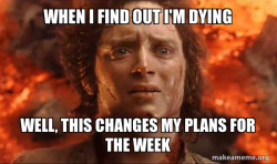 ITâS OVER, ITâS DONE