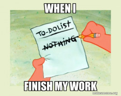 To Do List - Nothing
