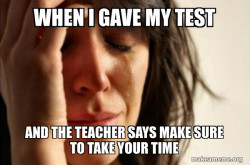 First World Problems