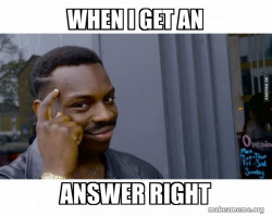 Roll Safe Black Guy Pointing at His Head 