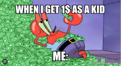 Mr Krabs Money