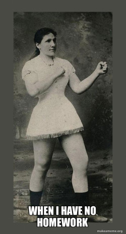 Overly Manly Woman