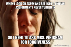 First World Problems