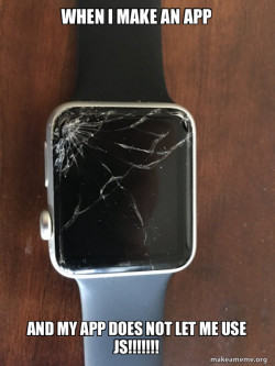 Broken Apple Watch