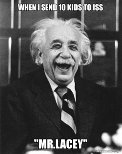 Laughing Albert Einstein