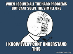 Y U No