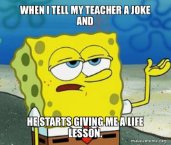 Tough SpongeBob
