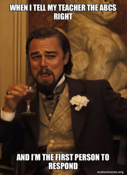 Leonardo DiCaprio Laughing Django