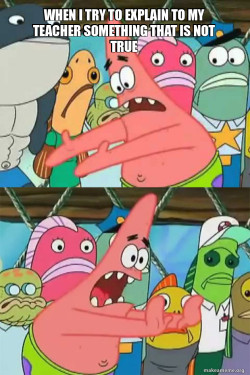 Push It Somewhere Else Patrick