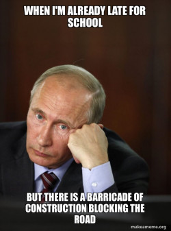 Contemplative Putin