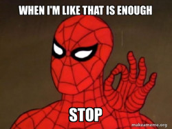 Spiderman - Care factor Zero
