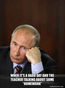 Contemplative Putin
