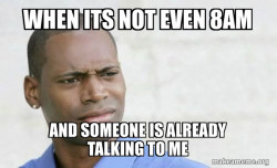 Confused Black Man