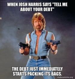 Joshua Harris - the man, the myth, the legend.