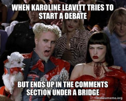 That Karoline is so hot right now..