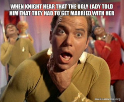 Captain Kirk Choking