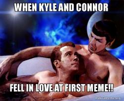 Spock and Kirk