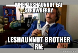 Ron Burgundy - boy that escalated quickly