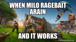 milo rage bait