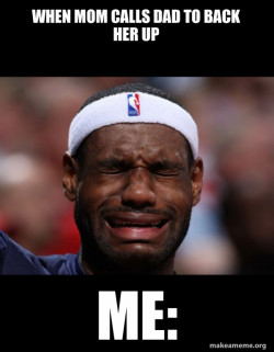 Lebron Crying