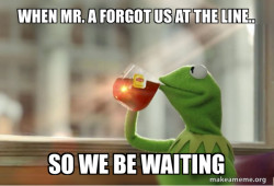 Kermit Drinking Tea