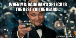 Great Gatsby Reaction - Leonardo DiCaprio Toast