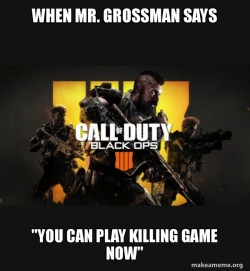 COD - Call of Duty Black OPs 4 Meme